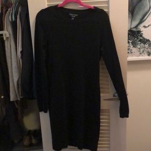 Banana Republic black winter dress